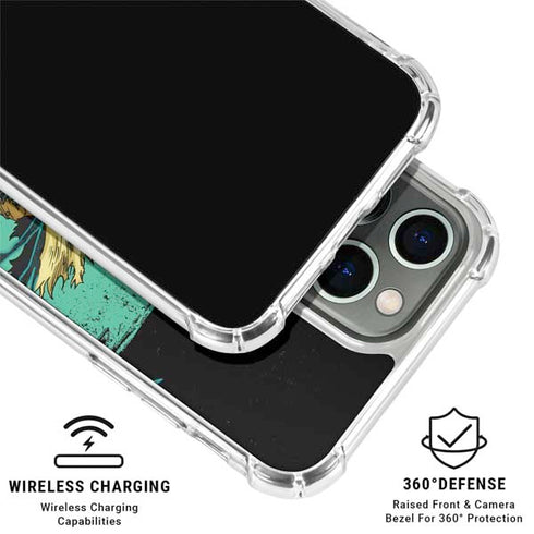 My Hero Academia Dark Deku Season 6 iPhone 15 Pro Max Clear Case